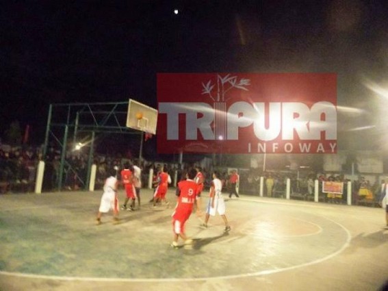 State level Basketball meet began at Kamalpur